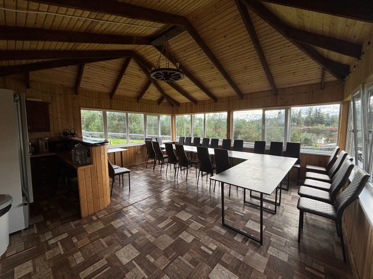 Тёплая беседка 1